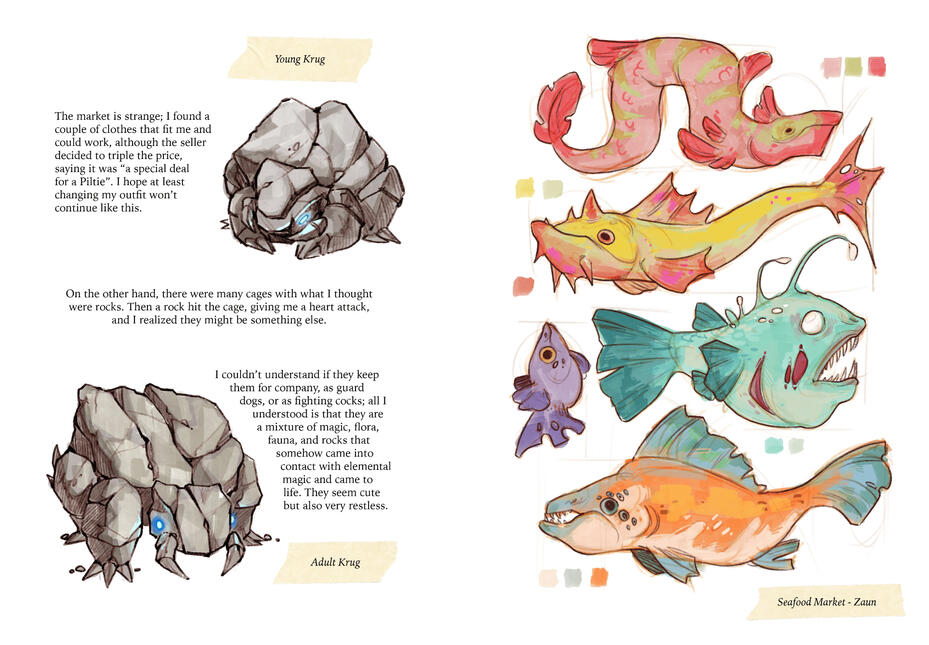 Market creatures